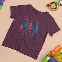 5th Grade Baseball Player T Shirt For Kid Batter Up Back To School - Wonder Print Shop