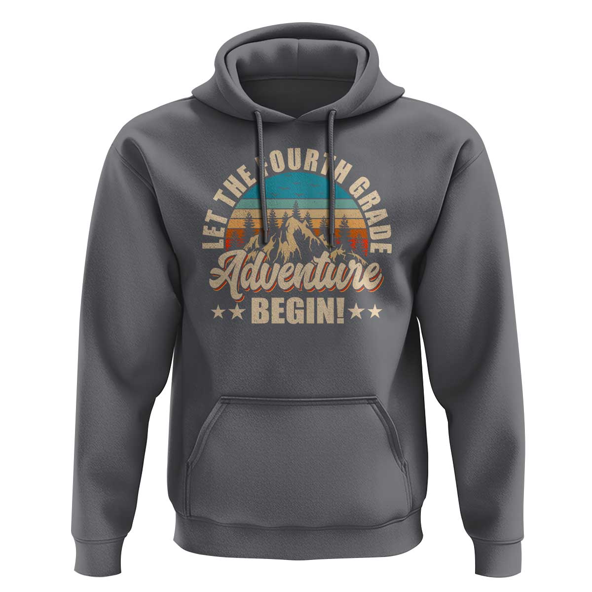 Let The 4th Grade Adventure Begin Hoodie - Wonder Print Shop
