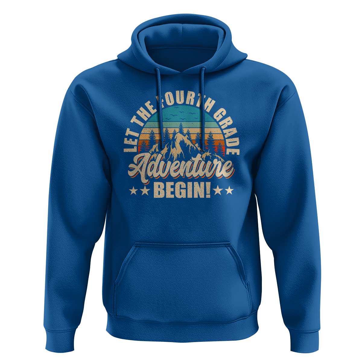 Let The 4th Grade Adventure Begin Hoodie - Wonder Print Shop