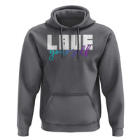 Love Yourself Semicolon Suicide Prevention Hoodie - Wonder Print Shop
