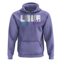 Love Yourself Semicolon Suicide Prevention Hoodie - Wonder Print Shop