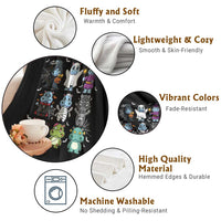 Halloween Cute Baby Pygmy Hippo Throw Blanket - Wonder Print Shop