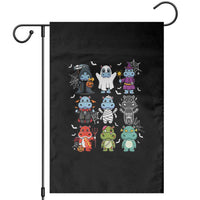 Halloween Cute Baby Pygmy Hippo Garden Flag - Wonder Print Shop