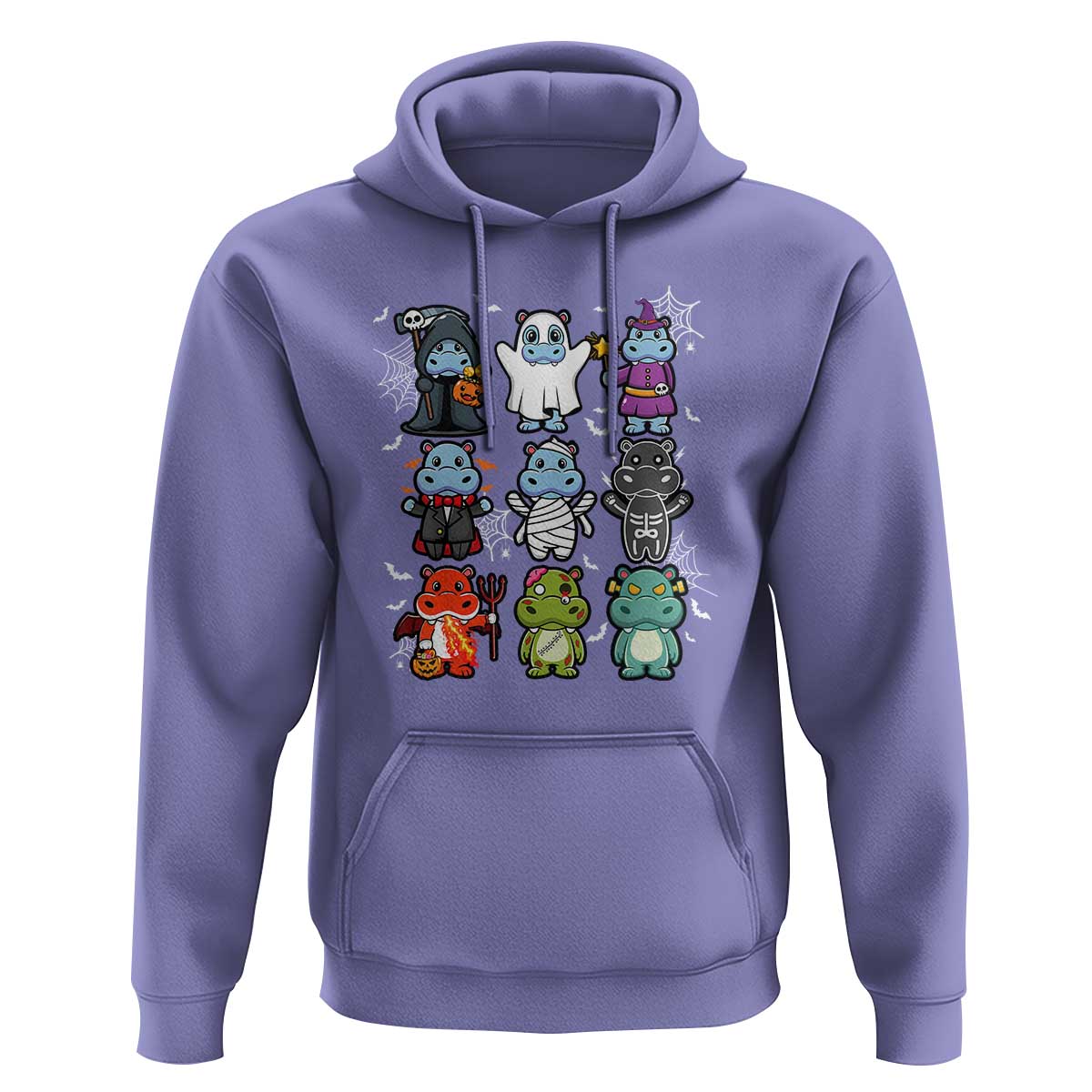 Halloween Cute Baby Pygmy Hippo Hoodie