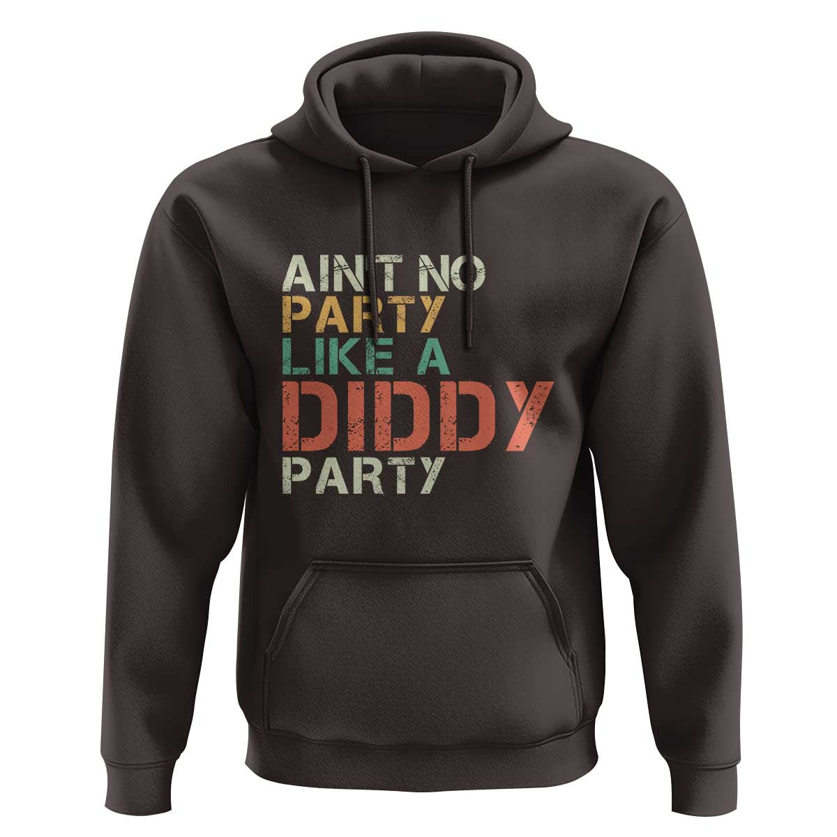 Retro Ain't No Party Like A Diddy Party Hoodie