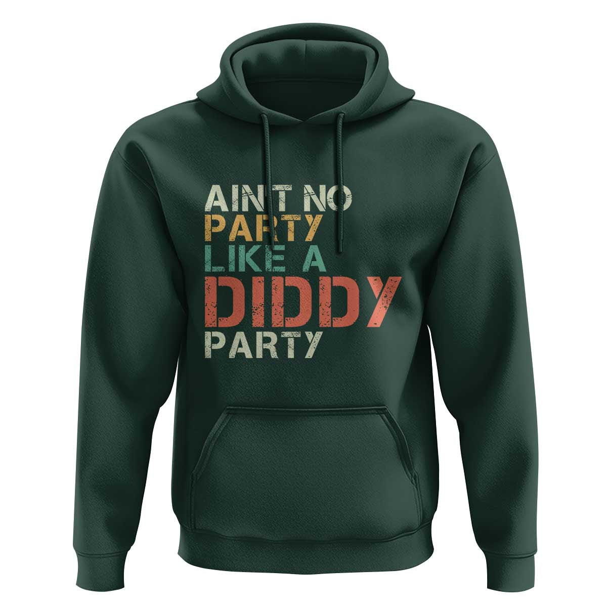 Retro Ain't No Party Like A Diddy Party Hoodie