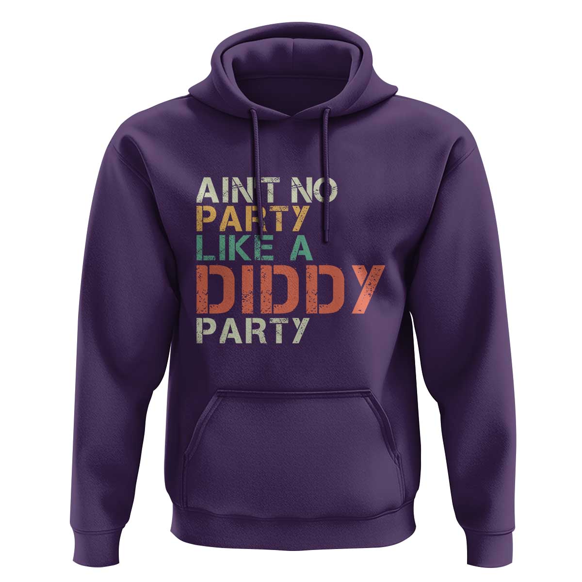 Retro Ain't No Party Like A Diddy Party Hoodie