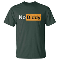 No Diddy T Shirt Funny Sarcastic Diddy Party - Wonder Print Shop