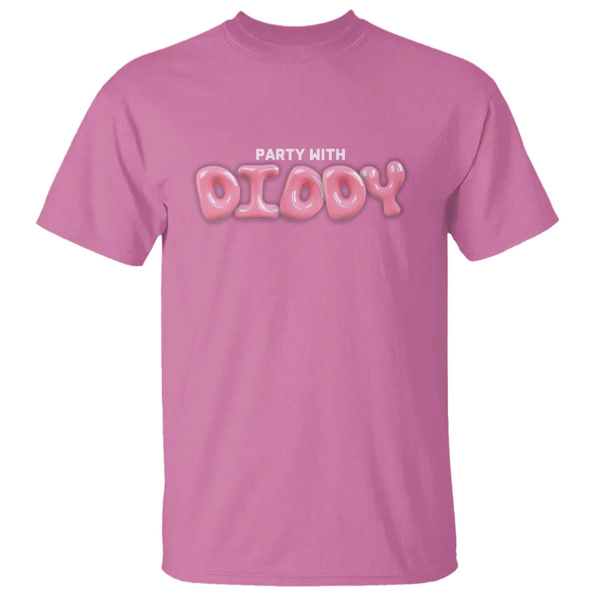 Party With Diddy T Shirt Funny Sarcastic Diddy Party - Wonder Print Shop