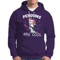 Penguins Are Cool With Snowboard Winter Xmas Hoodie - Wonder Print Shop