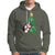 Funny Penguin With Christmas Tree Tangled Xmas Light Hoodie - Wonder Print Shop