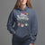 Mini Penguin With Xmas Light Ornaments Balls Merry Christmas Hoodie - Wonder Print Shop