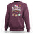 Mini Penguin With Xmas Light Ornaments Balls Merry Christmas Sweatshirt - Wonder Print Shop
