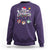 Mini Penguin With Xmas Light Ornaments Balls Merry Christmas Sweatshirt - Wonder Print Shop