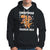 Christmas Saurus Gingerbread Dinosaur Riding Funny Cookie Hoodie - Wonder Print Shop