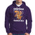 Christmas Saurus Gingerbread Dinosaur Riding Funny Cookie Hoodie - Wonder Print Shop