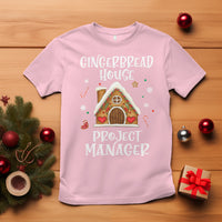 Christmas T Shirt Gingerbread House Project manager Decorating Baking - Wonder Print Shop