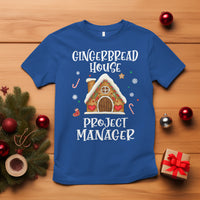 Christmas T Shirt Gingerbread House Project manager Decorating Baking - Wonder Print Shop