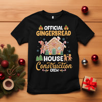 Christmas T Shirt Official Gingerbread House Construction Crew Decorating - Wonder Print Shop