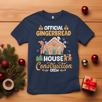 Christmas T Shirt Official Gingerbread House Construction Crew Decorating - Wonder Print Shop