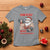 Christmas T Shirt Civing Muscles Santa Weightlifting Gymer - Wonder Print Shop