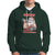 Christmas Hoodie Civing Muscles Santa Weightlifting Gymer - Wonder Print Shop