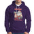 Christmas Hoodie Civing Muscles Santa Weightlifting Gymer - Wonder Print Shop