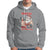 Christmas Hoodie Civing Muscles Santa Weightlifting Gymer - Wonder Print Shop