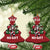 Xmas Santa Gymer Christmas Ornament No Lift No Gift Bodybuilding - Wonder Print Shop