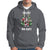 Christmas Hoodie No Lift No Gift Santa Bodybuilding Gymer - Wonder Print Shop