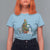 Cute Axolotl Christmas Tree T Shirt For Women - Wonder Print Shop