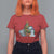 Cute Axolotl Christmas Tree T Shirt For Women - Wonder Print Shop