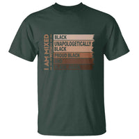 Melanin Pride T Shirt Yes I'm Mixed With Black TS09