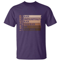 Melanin Pride T Shirt Yes I'm Mixed With Black TS09