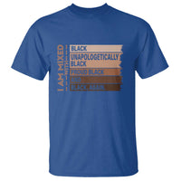 Melanin Pride T Shirt Yes I'm Mixed With Black TS09