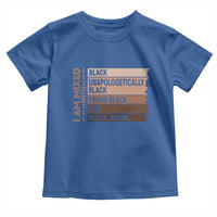 Melanin Pride Toddler T Shirt Yes I'm Mixed With Black TS09