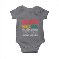 Funny Black Pride Baby Onesie Yes I'm Mixed With Black