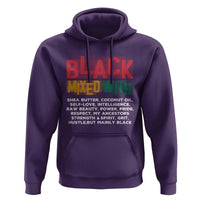 Funny Black Pride Hoodie Yes I'm Mixed With Black