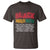Funny Black Pride T Shirt Yes I'm Mixed With Black