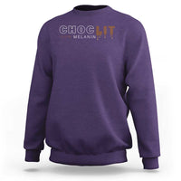 Black Pride Sweatshirt Choclit 100% Melanin African American