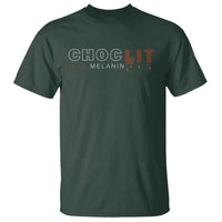 Black Pride T Shirt Choclit 100% Melanin African American