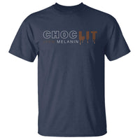 Black Pride T Shirt Choclit 100% Melanin African American
