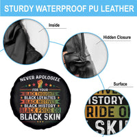 Black Pride Spare Tire Cover Never Apologize For Your Blackness Black History Month