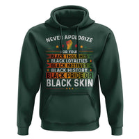 Black Pride Hoodie Never Apologize For Your Blackness Black History Month