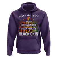 Black Pride Hoodie Never Apologize For Your Blackness Black History Month