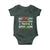 Black History Month Baby Onesie Equality Is Greater Than Division