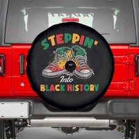 Stepping Into Black History Month Spare Tire Cover