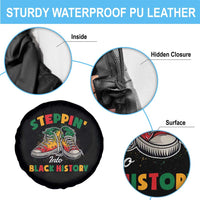 Stepping Into Black History Month Spare Tire Cover