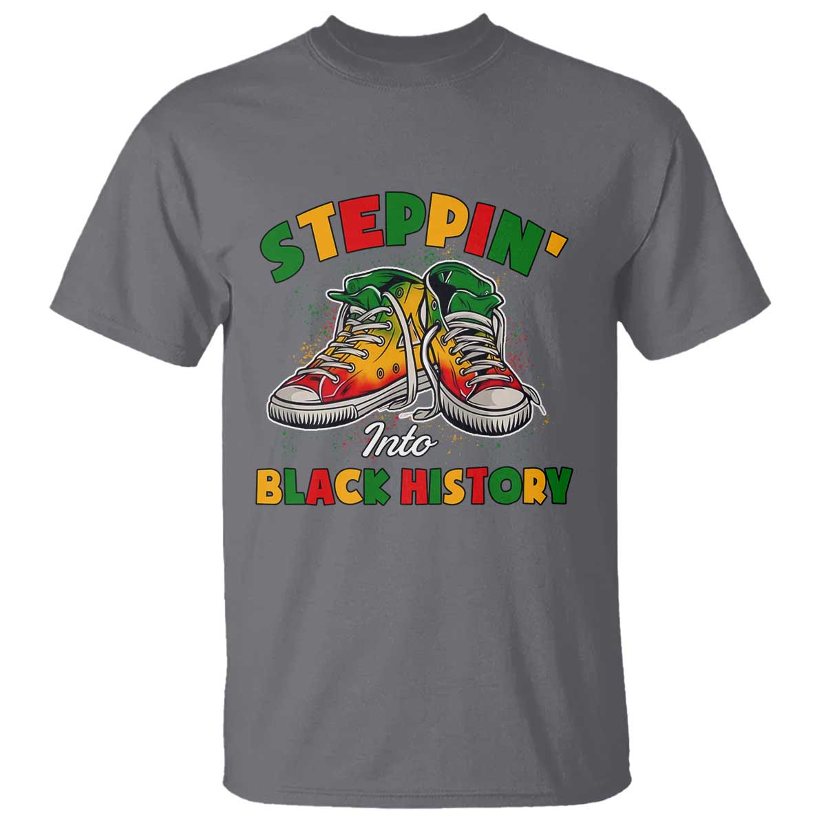 Stepping Into Black History Month T Shirt