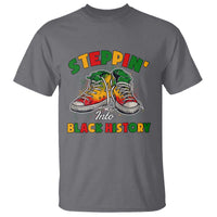 Stepping Into Black History Month T Shirt